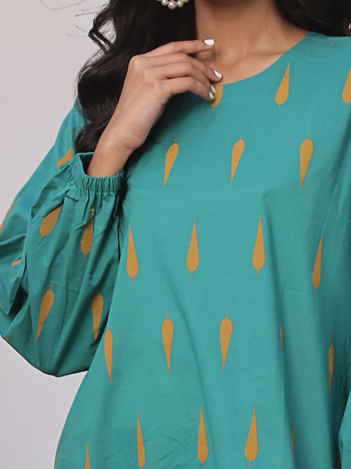 Oaks - Printed Pret Kurti Lawn  - 1 Piece