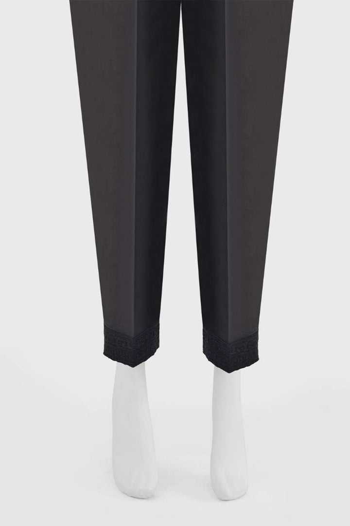Oaks - Women Black Lawn Trouser  - 1 Piece