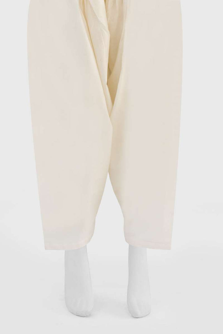 Oaks - Women White Lawn Shalwar  - 1 Piece