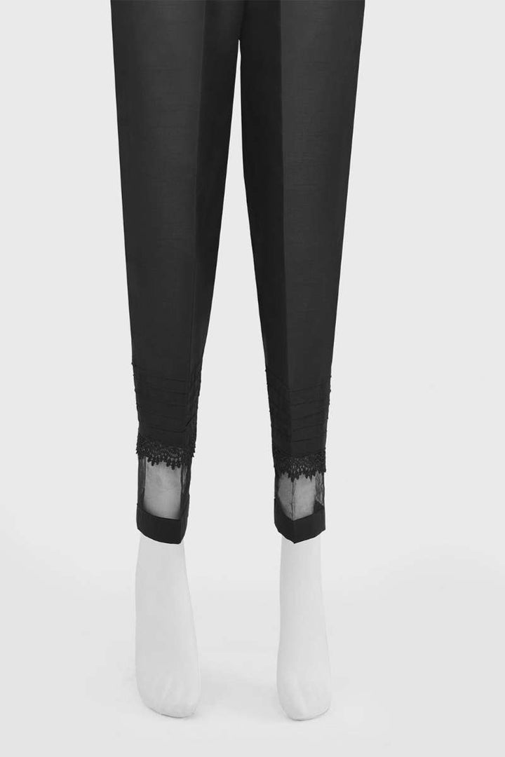 Oaks - Women Black Silk Blend Trouser  - 1 Piece