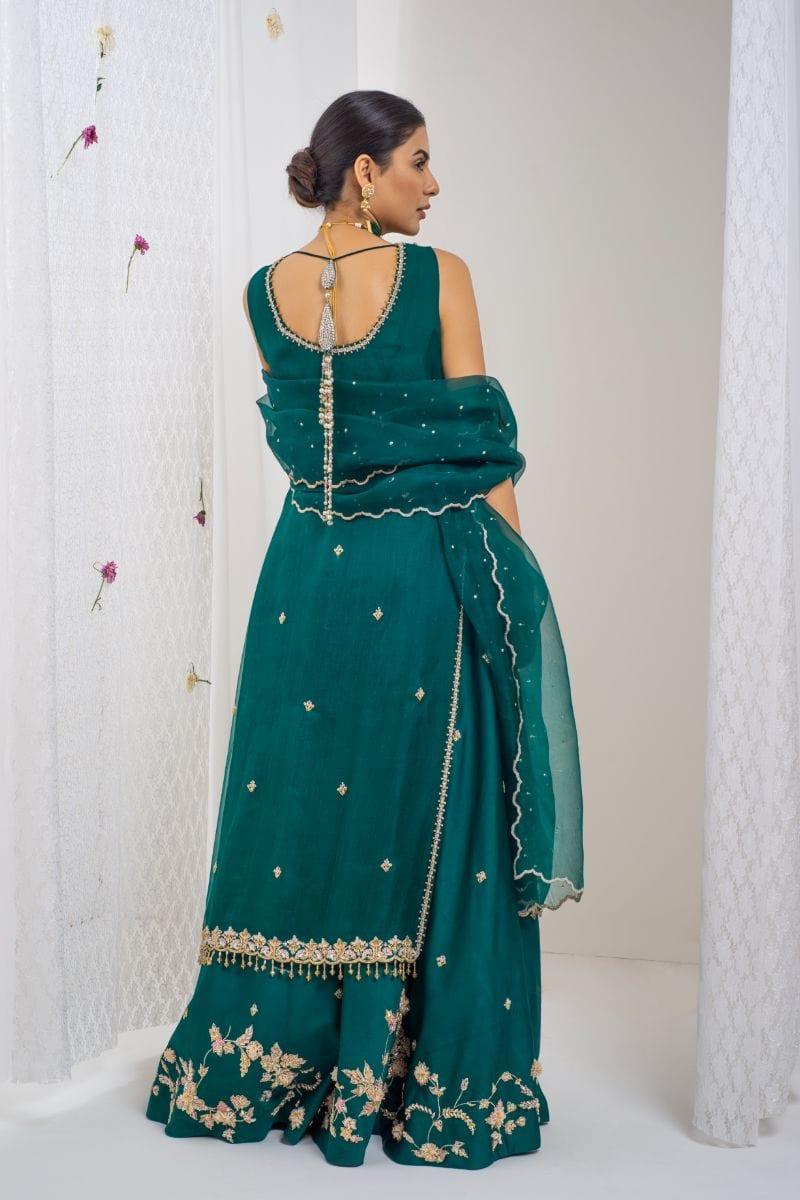 Yasmin Zaman - Amara  - Emerald Green - B-246
