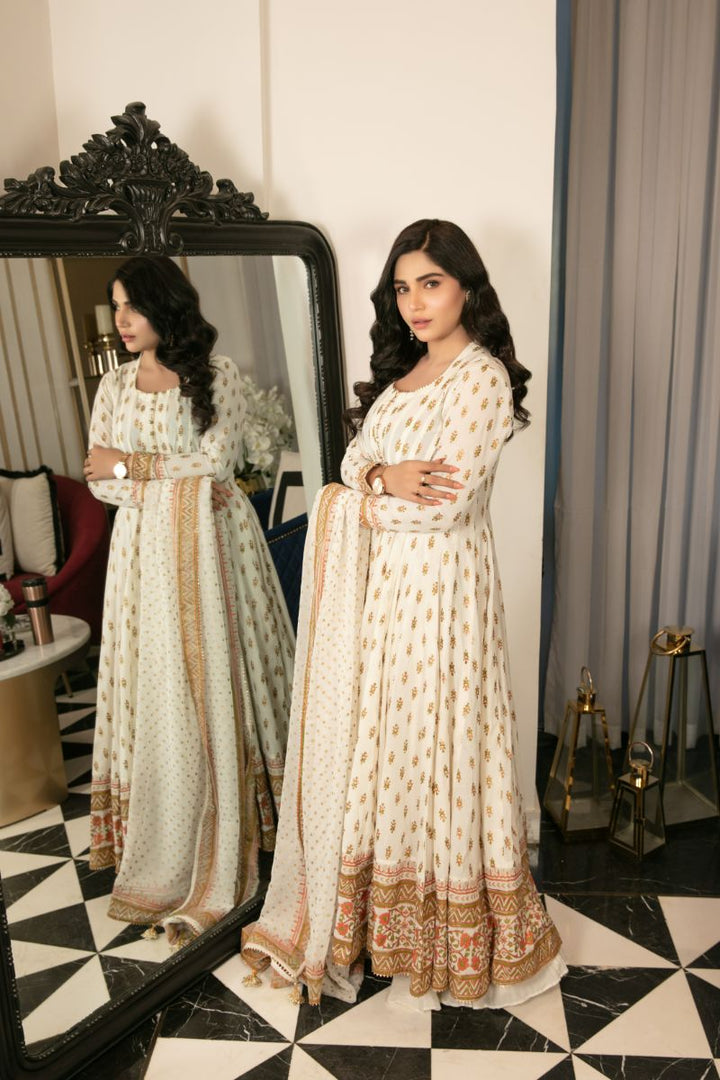 Yasmin Zaman - Chiffon - E-99 - 3 Piece