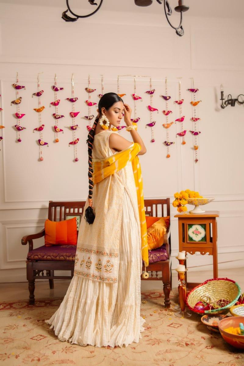 Yasmin Zaman - Cotton & Chiffon - E-96 - 3 Piece