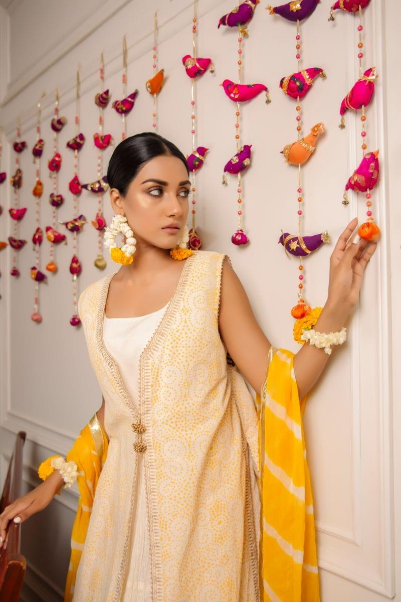 Yasmin Zaman - Cotton & Chiffon - E-96 - 3 Piece