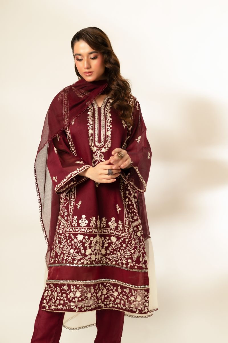 Zaaviay - Maroon Majesty - 3 Piece