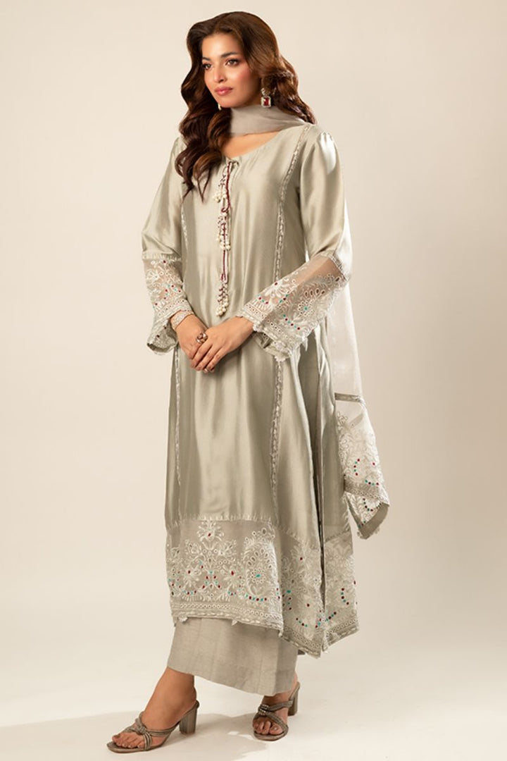 Zaaviay - Zaitooni Shaan - Olive Green - 3 Piece