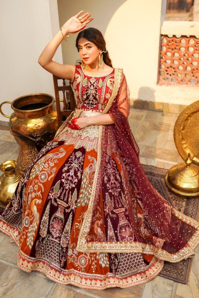 Zahra Ahmad - Lea - Multy - Valvet - 3 Piece