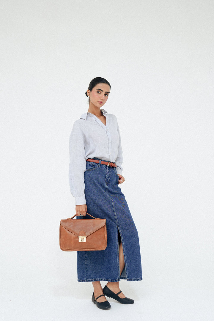 Zahraas Atlas unisex Crossbody Brown - Studio by TCS