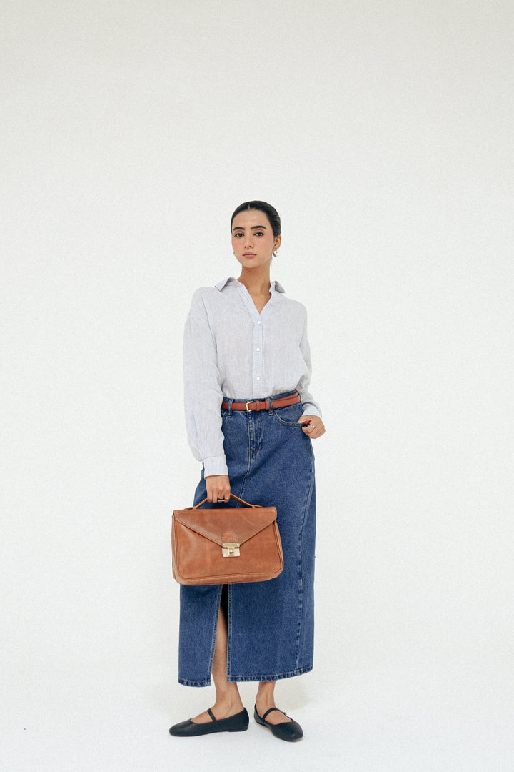 Zahraas Atlas unisex Crossbody Brown - Studio by TCS