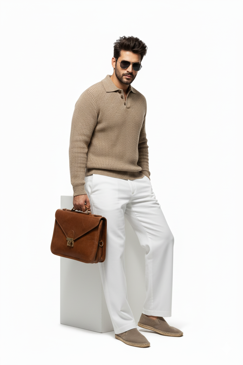 Zahraas Atlas unisex Crossbody Brown - Studio by TCS