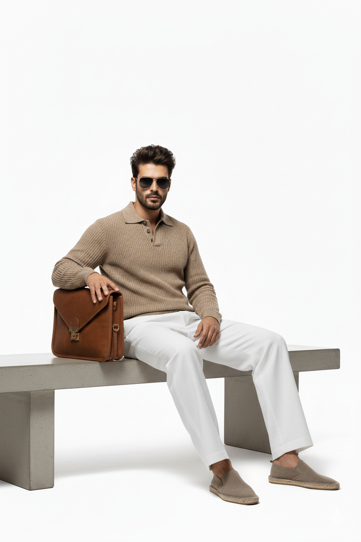 Zahraas Atlas unisex Crossbody Brown - Studio by TCS