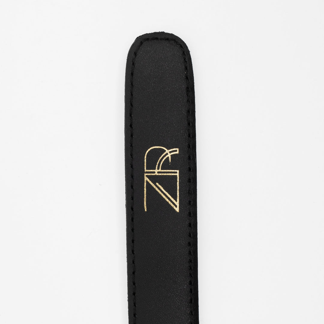 Zahraas Chic Leather ladies Belt Black