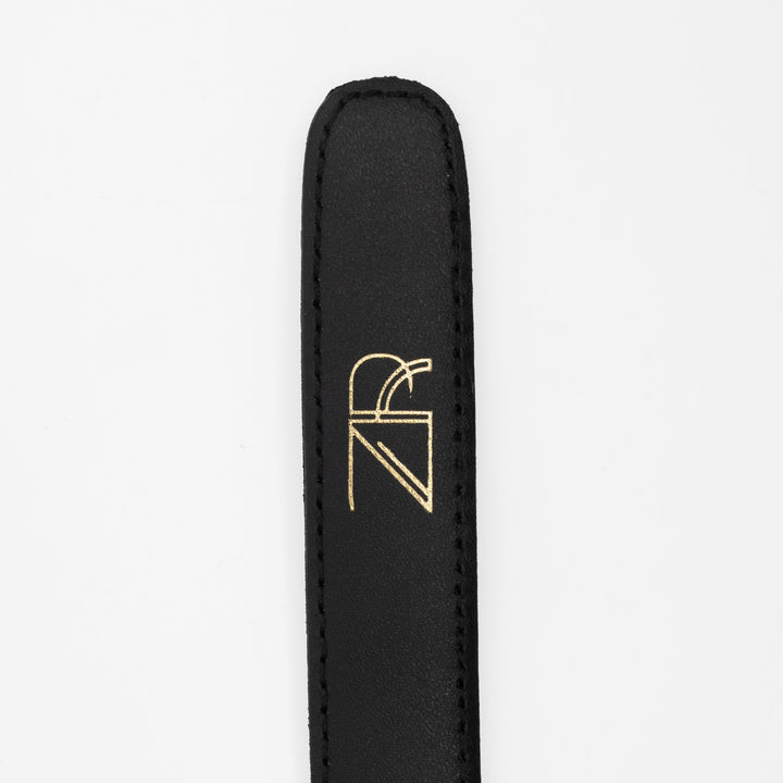 Zahraas Chic Leather ladies Belt Black