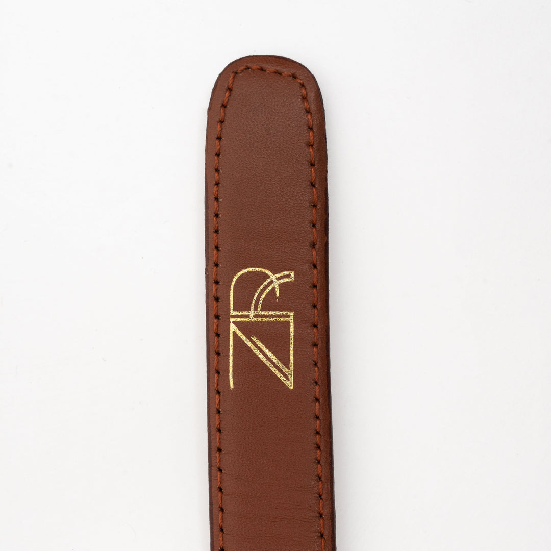 Zahraas Chic Leather ladies Belt Brown