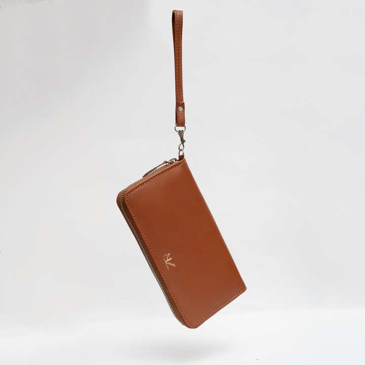 Zahraas Elegance Ladies Wallet Brown