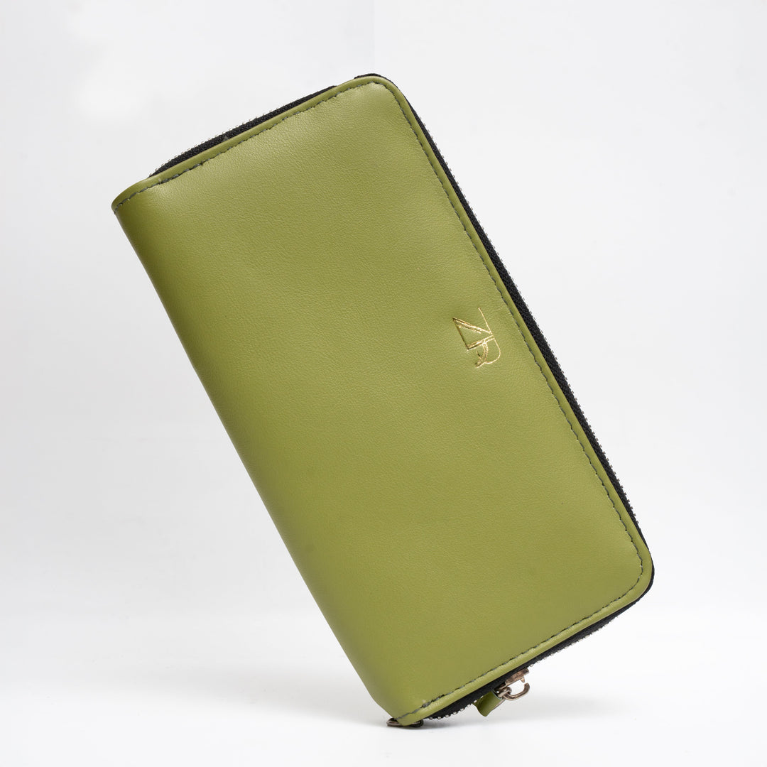 Zahraas Elegance Ladies Wallet Green - Studio by TCS