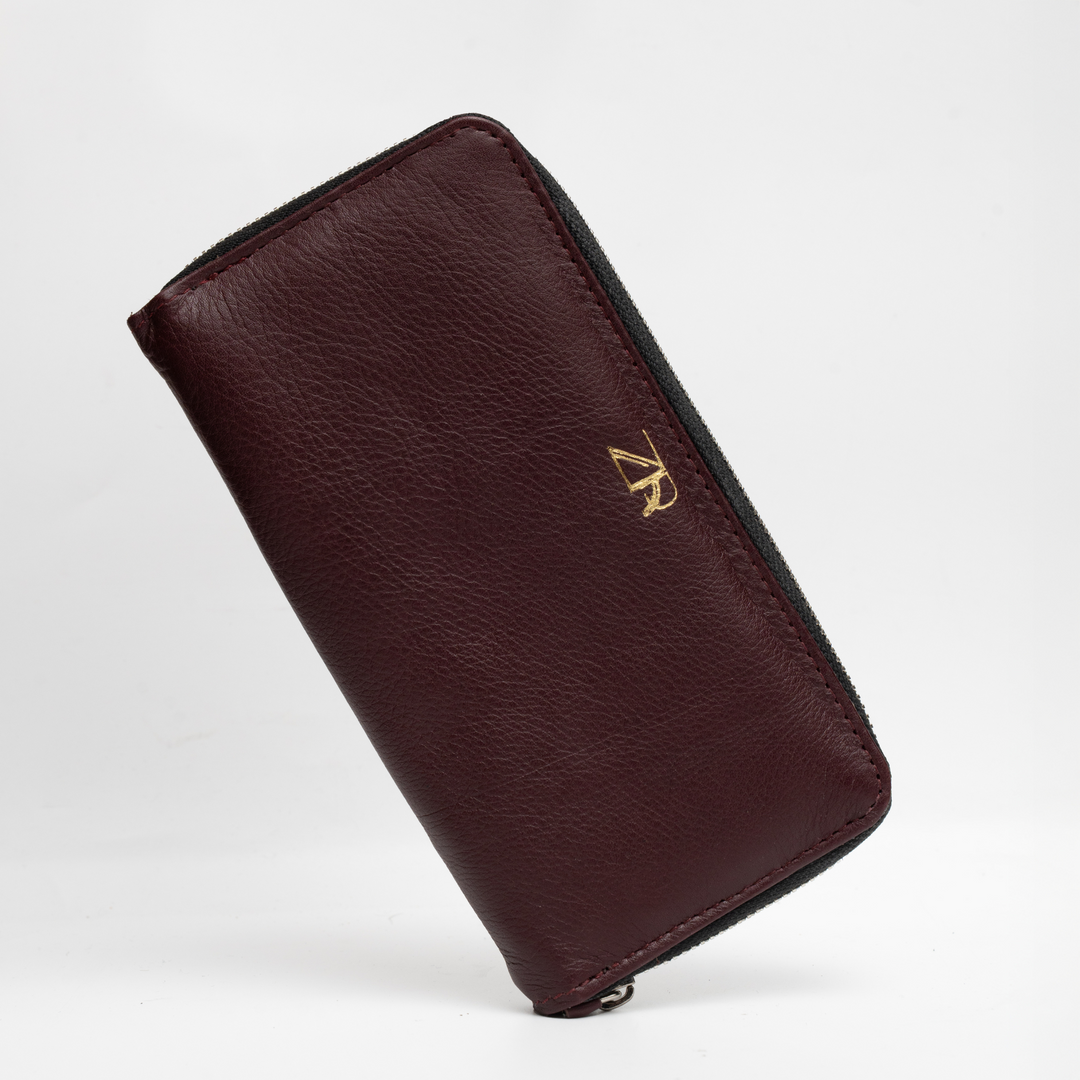 Zahraas Elegance Ladies Wallet Maroon