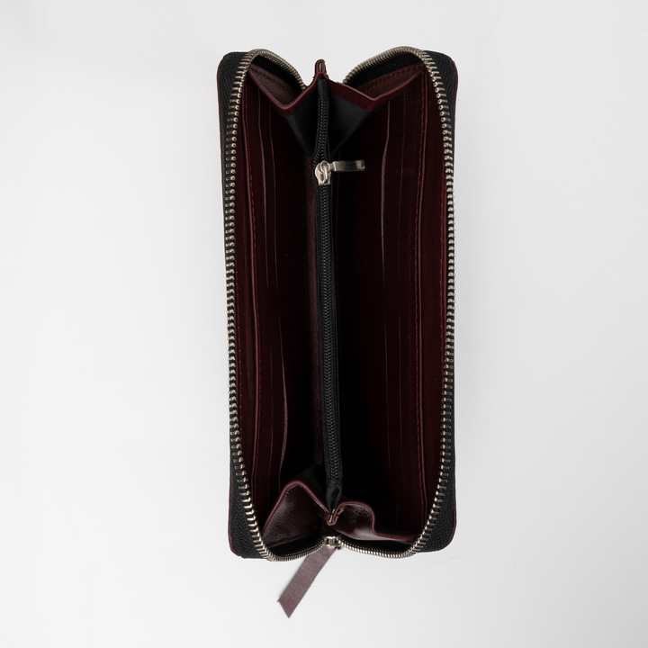 Zahraas Elegance Ladies Wallet Maroon