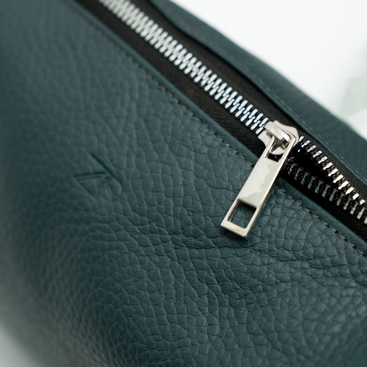 Zahraas Leather Hobo Shoulder Bag dark Teal - Studio by TCS