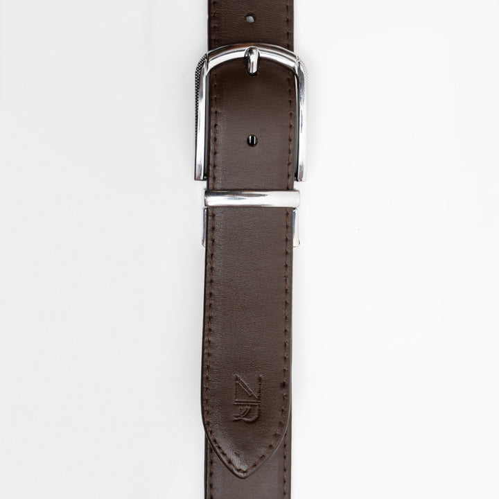 Zahraas Reversible Leather Belt - Black and Brown - Studio by TCS