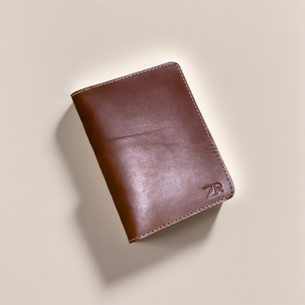 Zahraas Rustic Leather Passport Cover/Holder