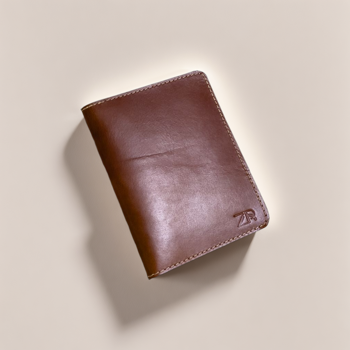 Zahraas Rustic Leather Passport Cover/Holder