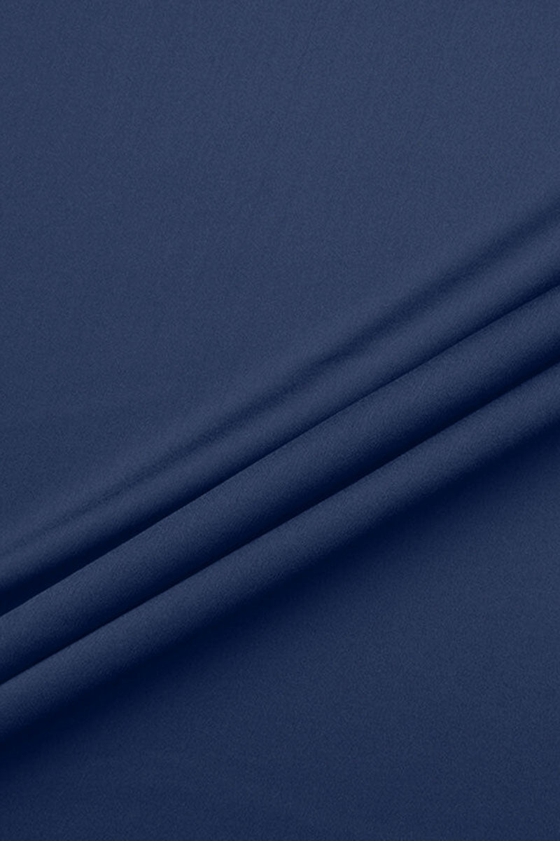 Zarar - Royal Navy Blue (Cotton Supreme) - Unstitched - 1 Piece