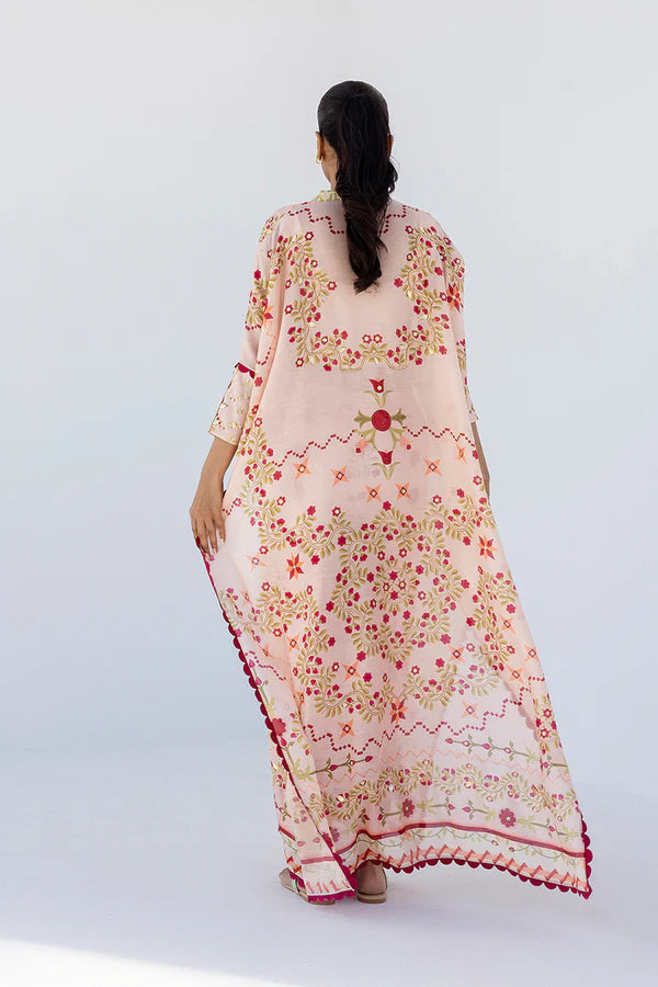 Sania Maskatiya - Zera (A) - Khaddi Silk / Pure Raw Silk - Blush Pink - 2 Piece