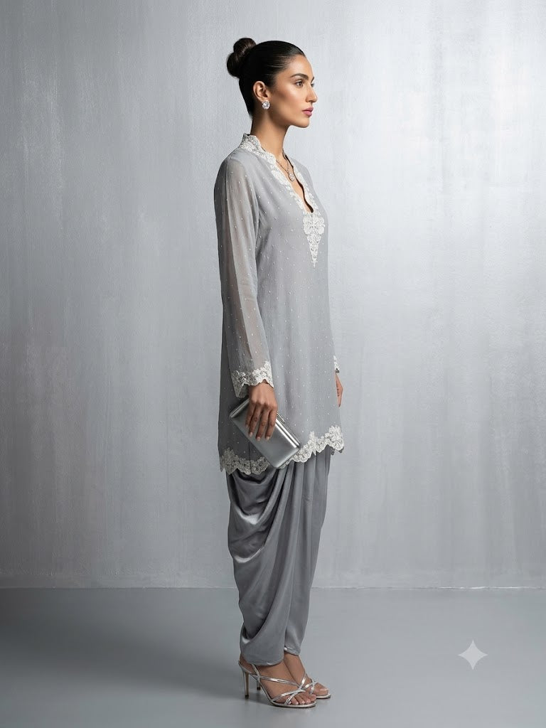 Maheen Khan Moonstone 2 Piece Suit Biege 2 Piece