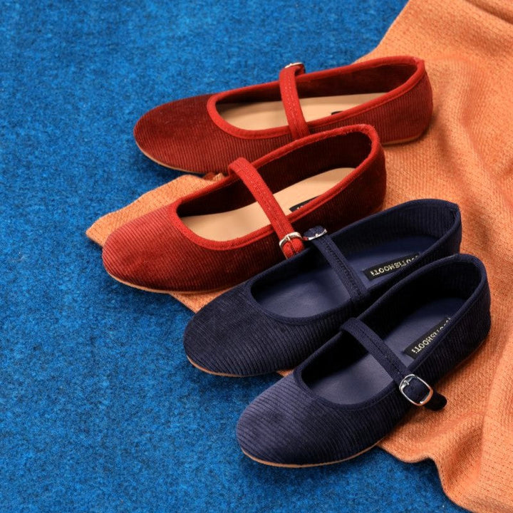 JootiShooti - Ember Corduroy Mary Jane