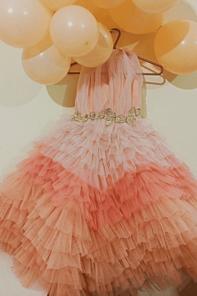 Bloon Luxury - THE PEACH FLOW OF FRILLS - Studio by TCS