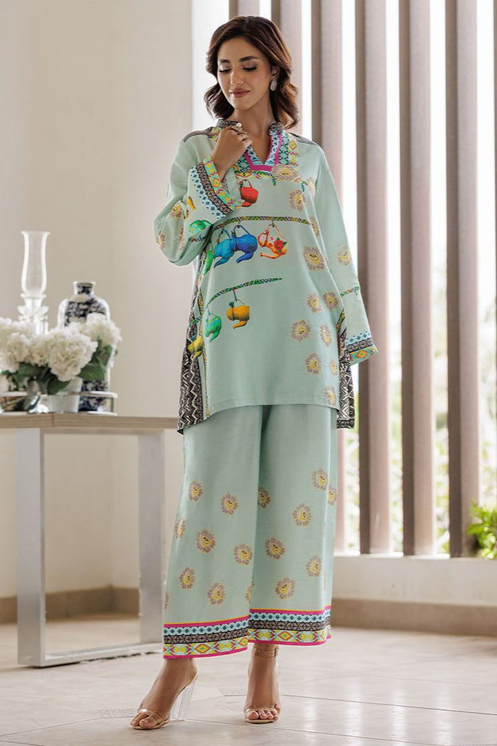 Deepak Perwani - Chainak - Korean Silk - 2 Piece