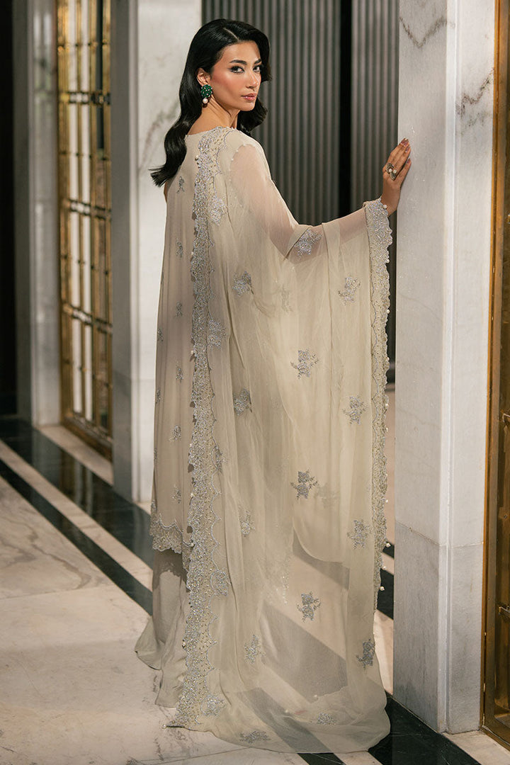 Cross Stitch - PISTACHIO FERN - Chiffon - 4 Piece - Unstitched