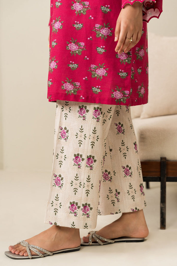 Cross Stitch - Blush Dream - 2 Piece -  Khaddar Printed Suit - Unstitch
