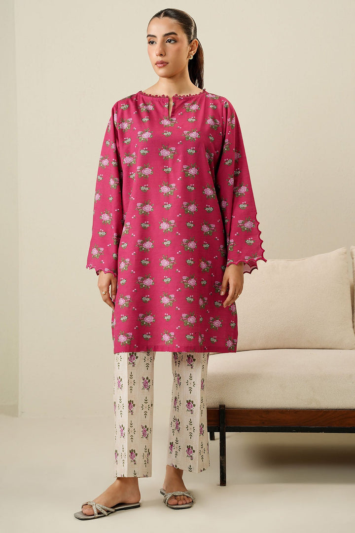 Cross Stitch - Blush Dream - 2 Piece -  Khaddar Printed Suit - Unstitch