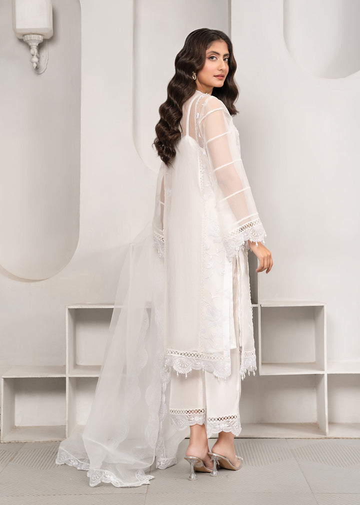Laleen Ghazali 3 Piece Suit White