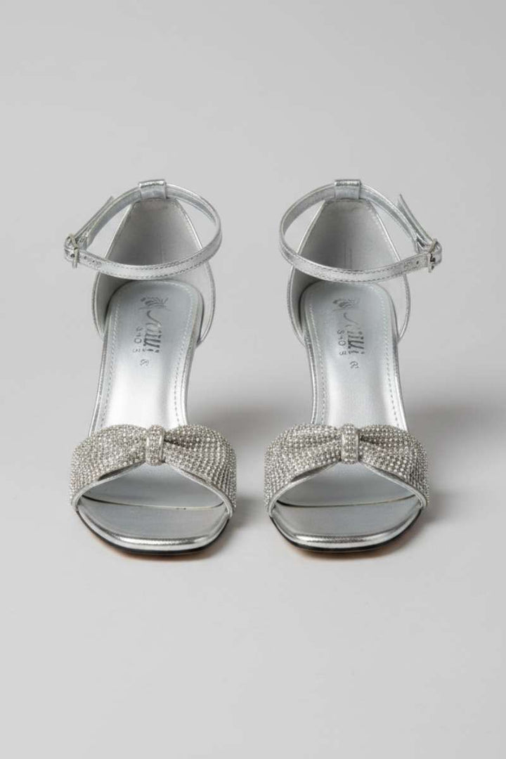 Milli Shoes - Fancy Sandals For Girls - Silver - Studio by TCS