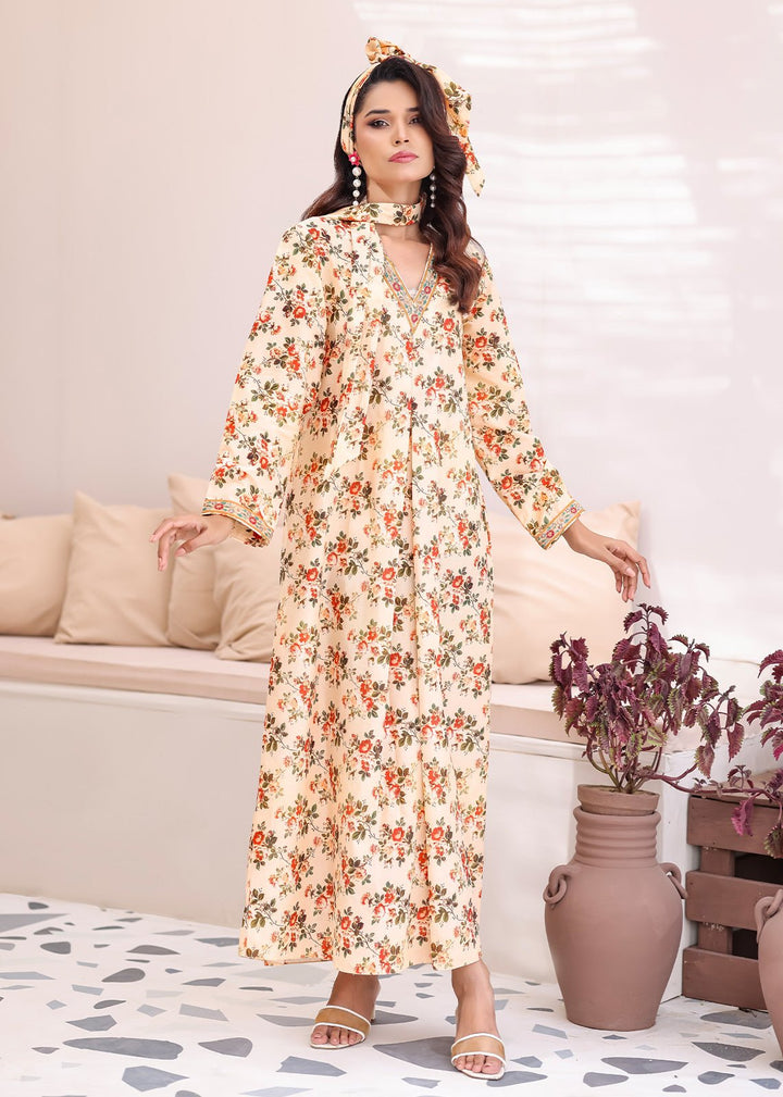 Nawaem Altulle - Hayat - beige - cotton - 1 Piece