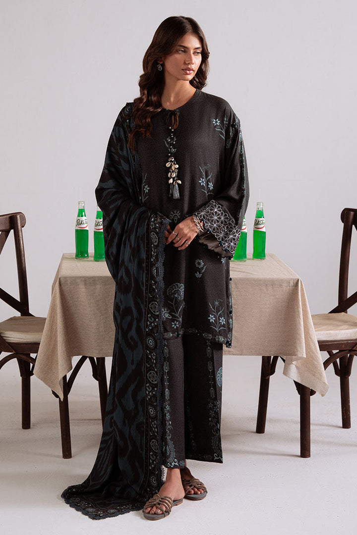 Cross Stitch - Shadow Teal - Marina Printed Suit - 3 Piece - Unstitch