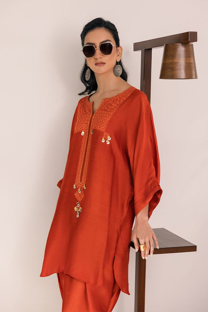 Deepak Perwani - Kut325 - Shisha Silk - 2 Piece