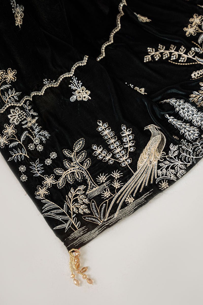 Cross Stitch - VERDANT SPELL - Chiffon - 3 Piece - Unstitched