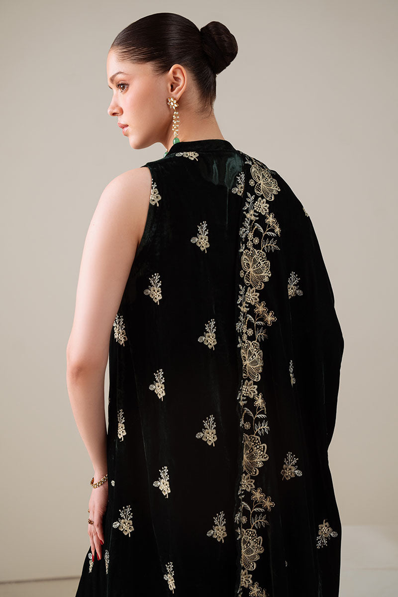 Cross Stitch - VERDANT SPELL - Chiffon - 3 Piece - Unstitched