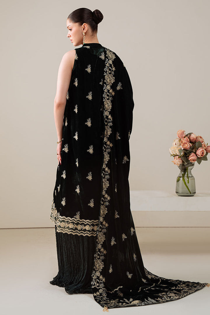 Cross Stitch - VERDANT SPELL - Chiffon - 3 Piece - Unstitched