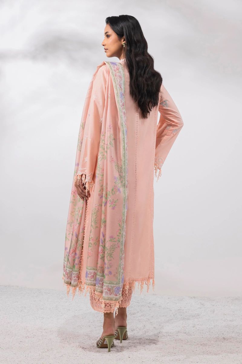 Sana Safinaz - M252-010B-Cv - Lawn - 3 Piece - Unstitched