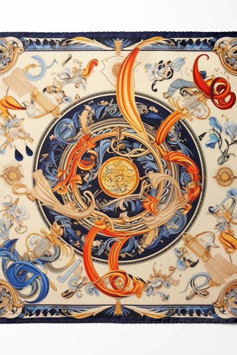 Black Wolf - AUTHENTIC VINTAGE SILK ASCOT - Skin - 1 Piece