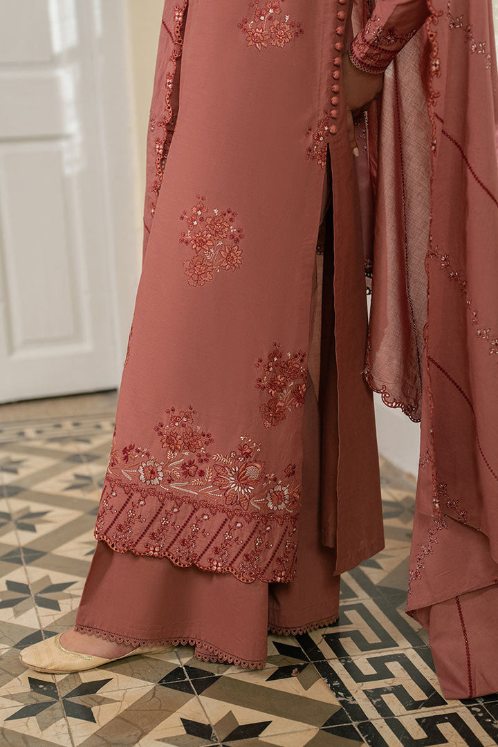 Cross Stitch - Lawn Rustic Meadow Unstitch Suit For Women - 3 Piece