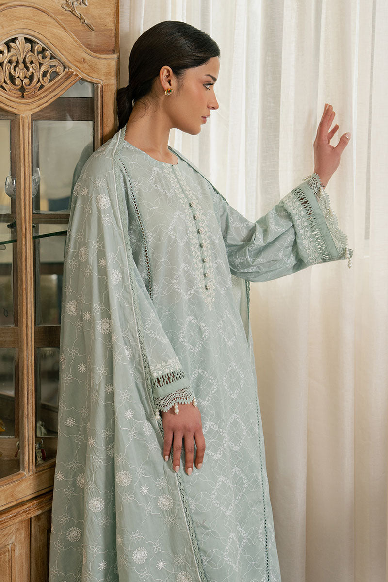 Cross Stitch - Lawn Sage Reverie Unstitch Suit For Women - 3 Piece