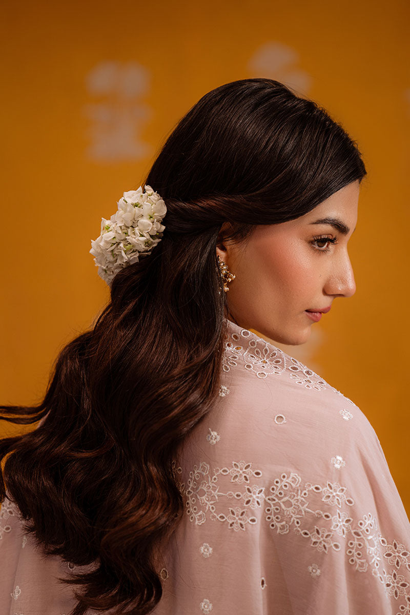 Cross Stitch - Tender Grace Chikankari Lawn Unstitch Suit For Women - 3 Piece