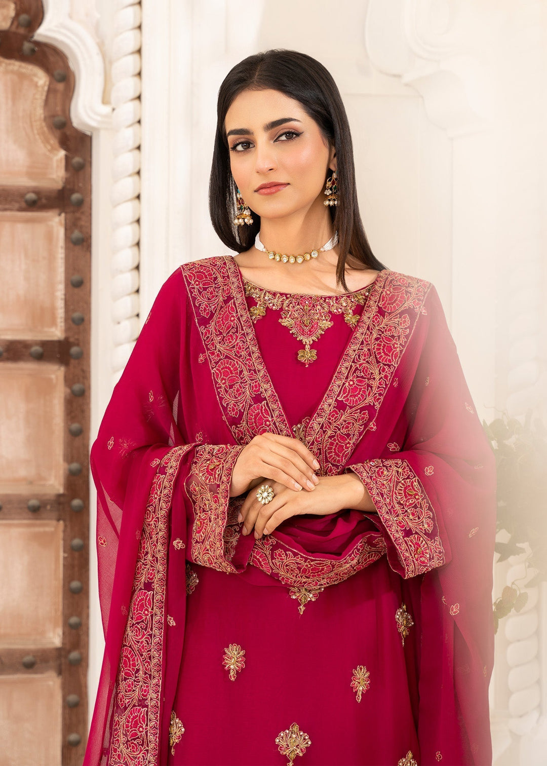 Laleen Leela 3 Piece Suit Pink