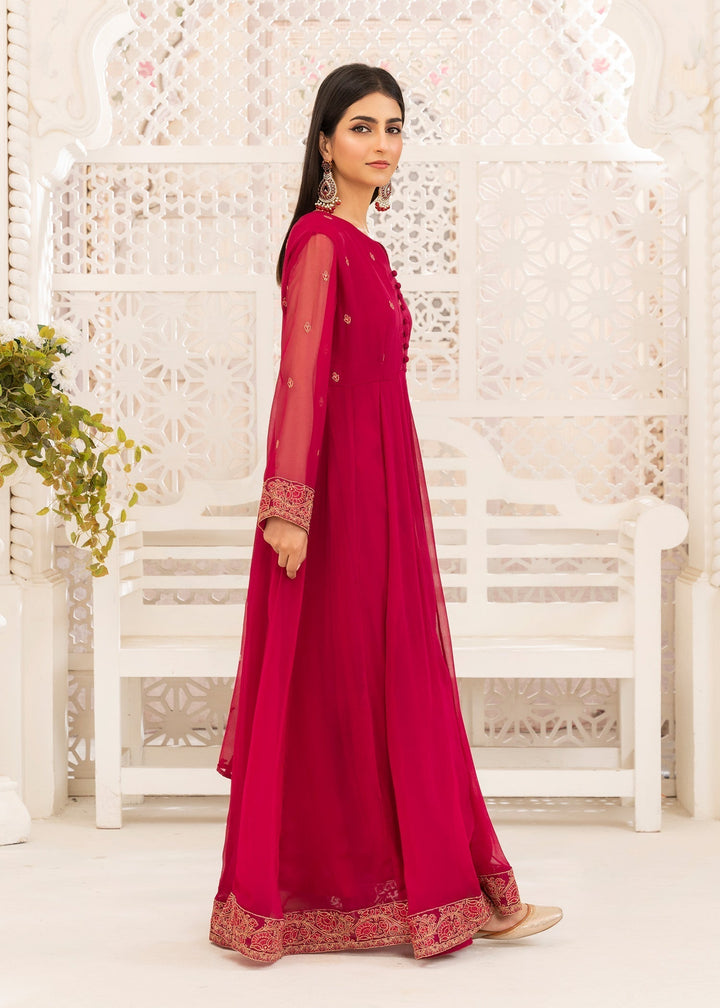 Laleen Zoyee Pishwas Pink 3 Piece